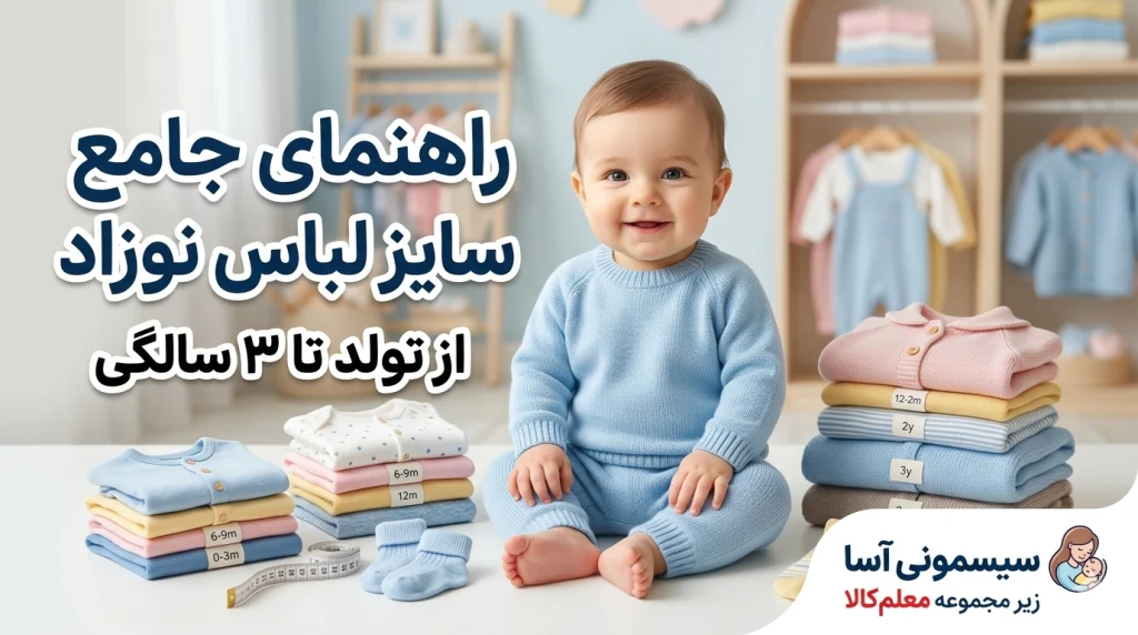 سیسمونی-کودک-آسا-راهنمای-جامع-سایز-لباس-نوزاد-از-تولد-تا-۳-سالگی-1